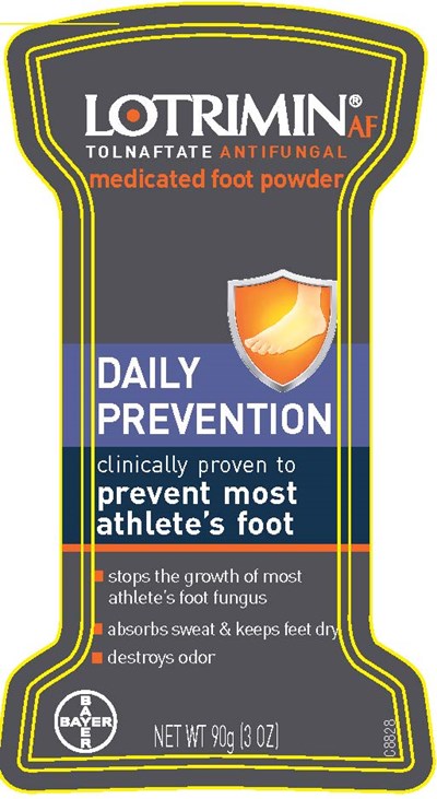 Front Label 3 Oz. (Lotrimin Prev Powder 1  C8828 Lot 3oz Frnt Lbl R (1) (3) Page 1)